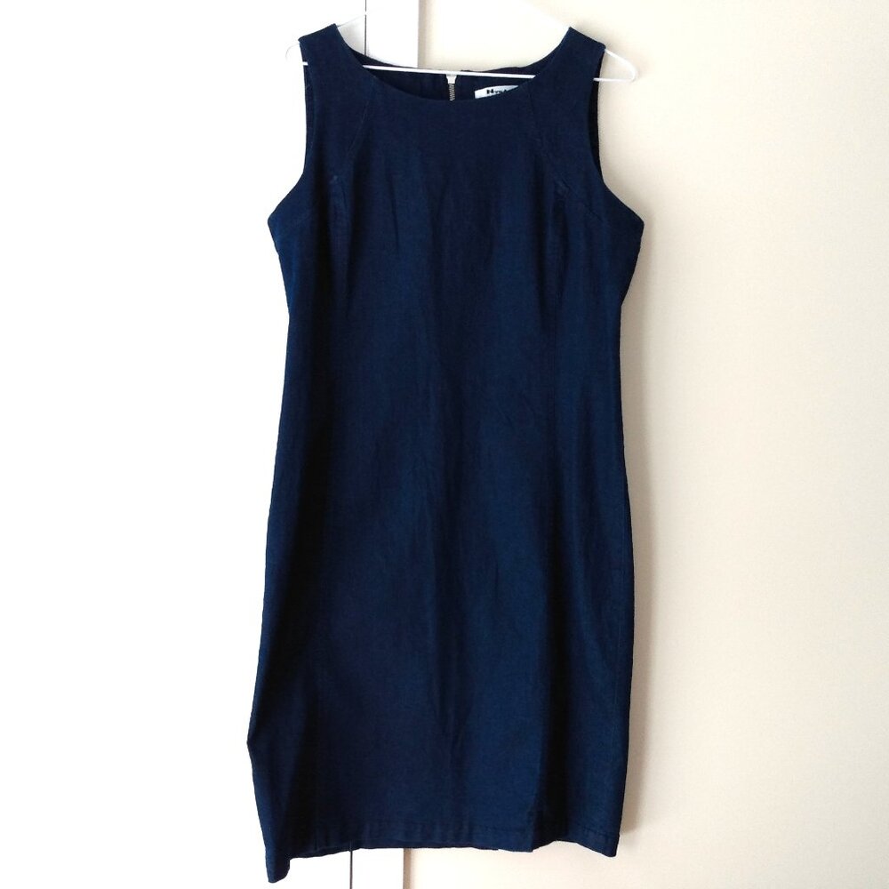 Denim Jean Dress Sleeveless Size 8